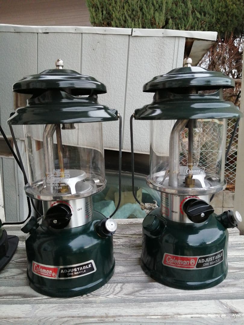 Coleman ランタン4台セット　NorthStar&AD JUSTABLE