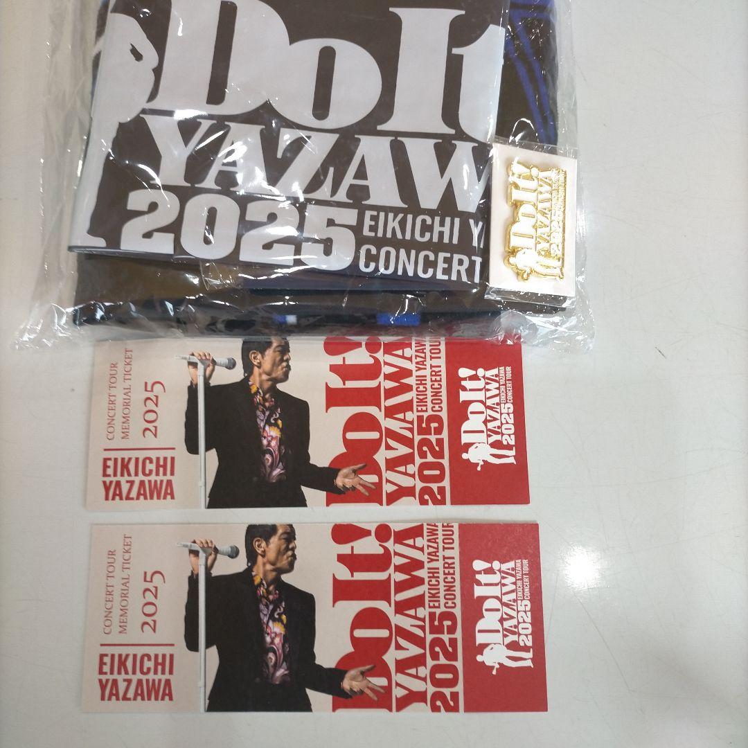 未開封品札幌公演SS席限定矢沢永吉Do It!2025 タオル　トラバス金テープ