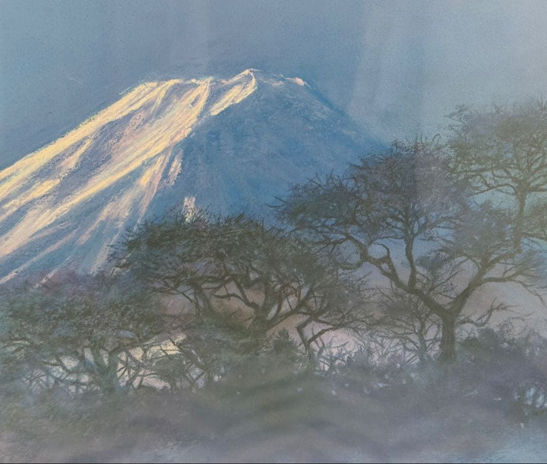 【最終値下げ】石井清　「夜明け」富士山 ジクレー　サイン入り　28/200