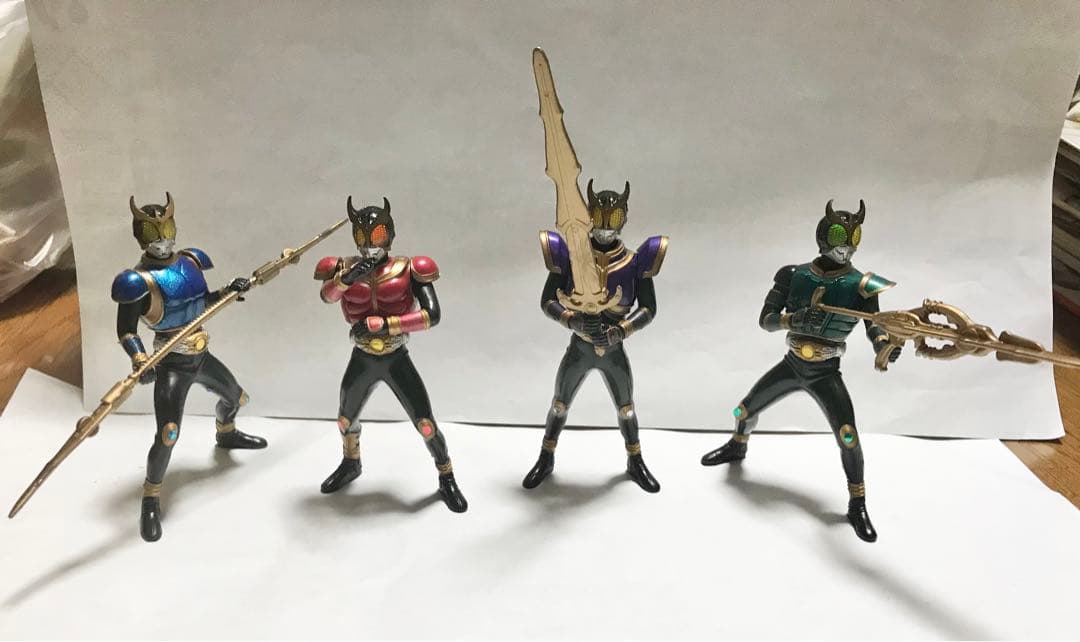 【貴重】 仮面ライダークウガ　フィギュア　8体　当時物