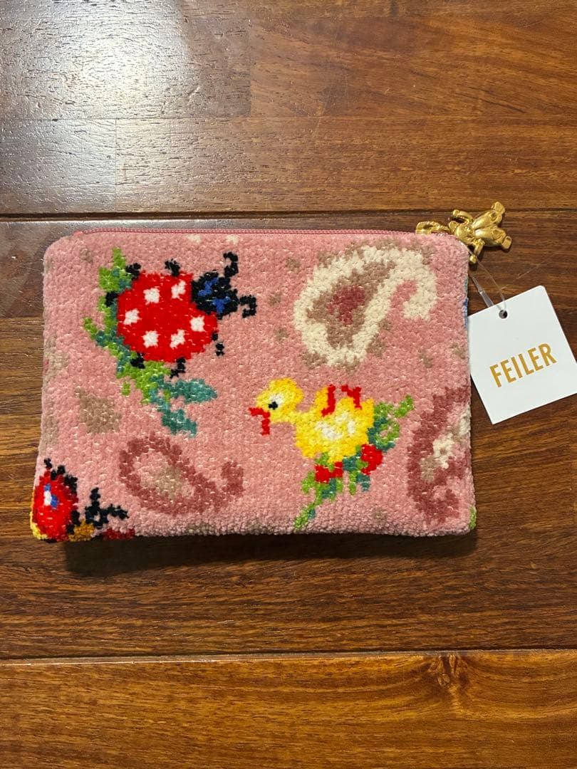 FEILER と近沢レースコラボ　ハンカチとティシュケース