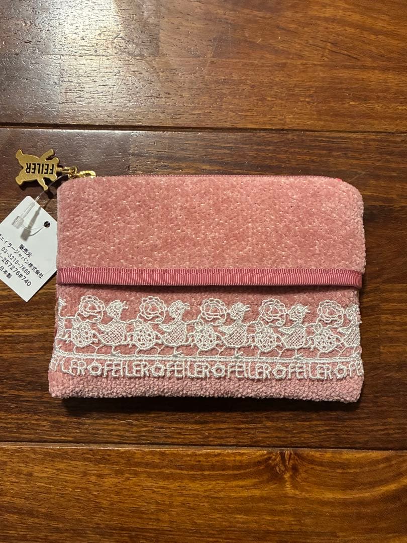 FEILER と近沢レースコラボ　ハンカチとティシュケース