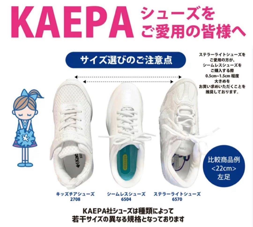 kaepa チアシューズ 25.0 新品未使用　2足セット　お値引き不可