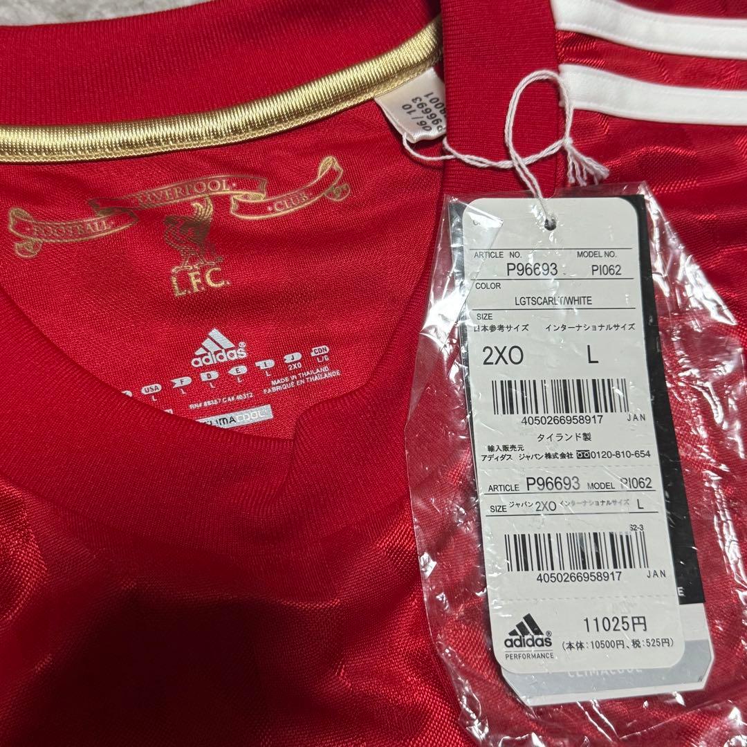 【新品タグ付】リバプール 10/11 #9 トーレス 長袖 ユニフォーム