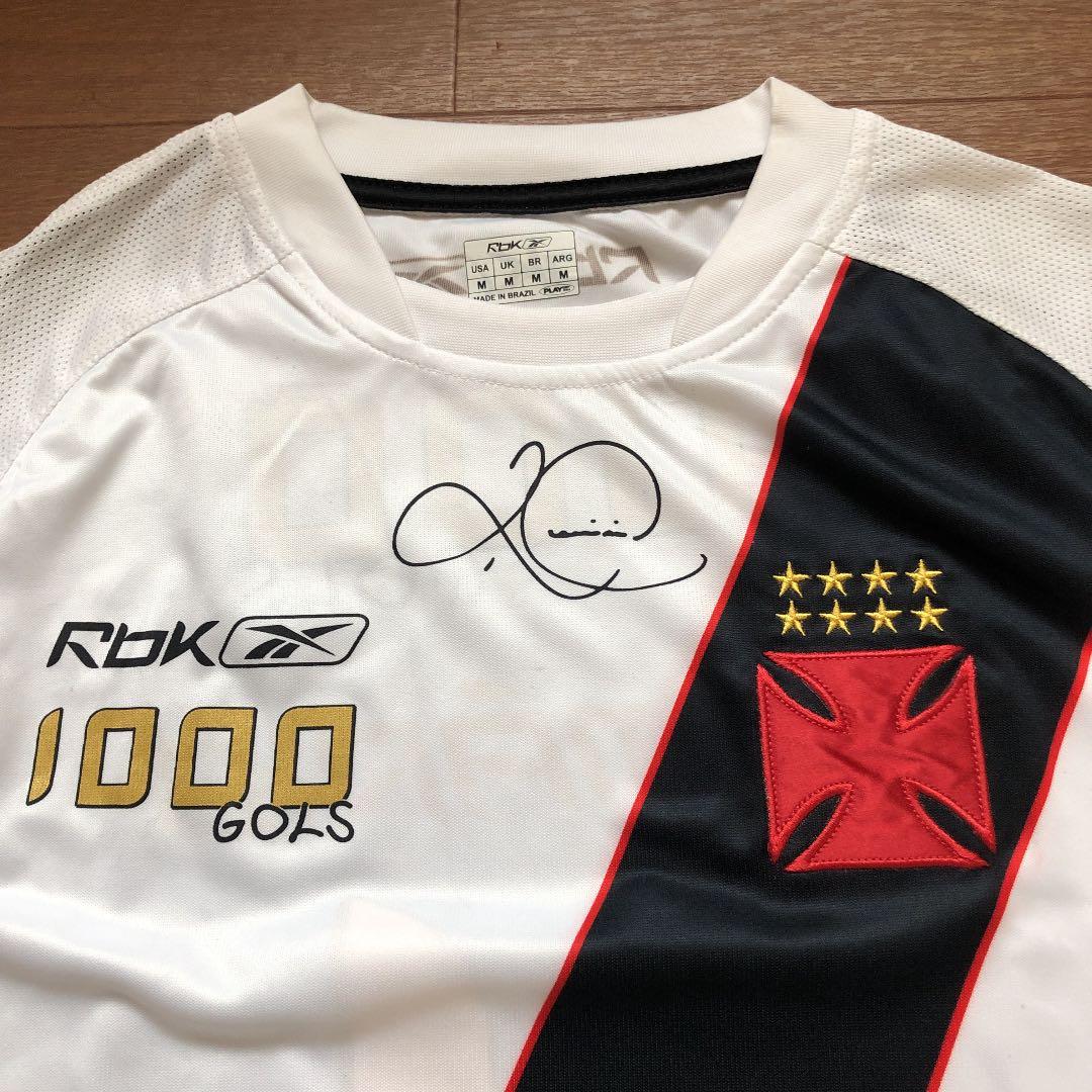 ロマーリオ1000ゴール記念ユニフォーム　バスコダガマ　ブラジル　サッカー　M