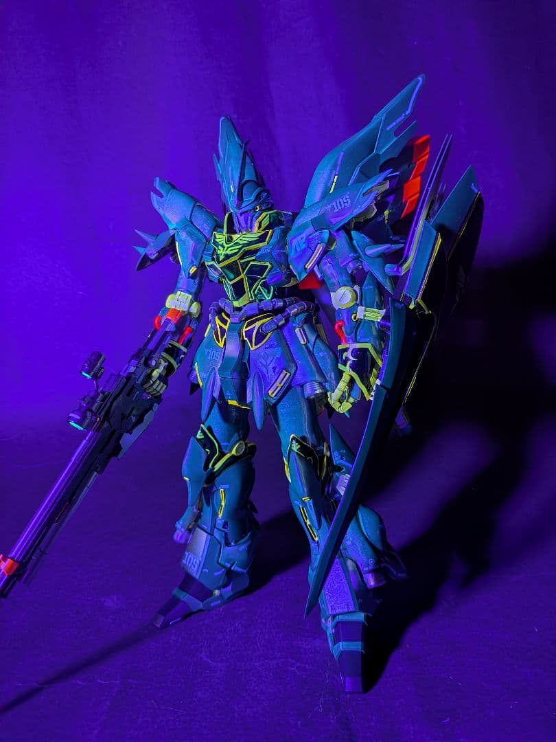 MG アンジェロ専用シナンジュ（パープルカラー）全塗装完成品