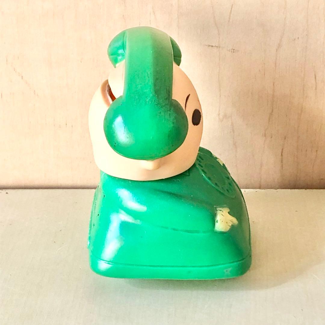 レトロ 日本電信電話公社 ベルコちゃん ソフビ貯金箱