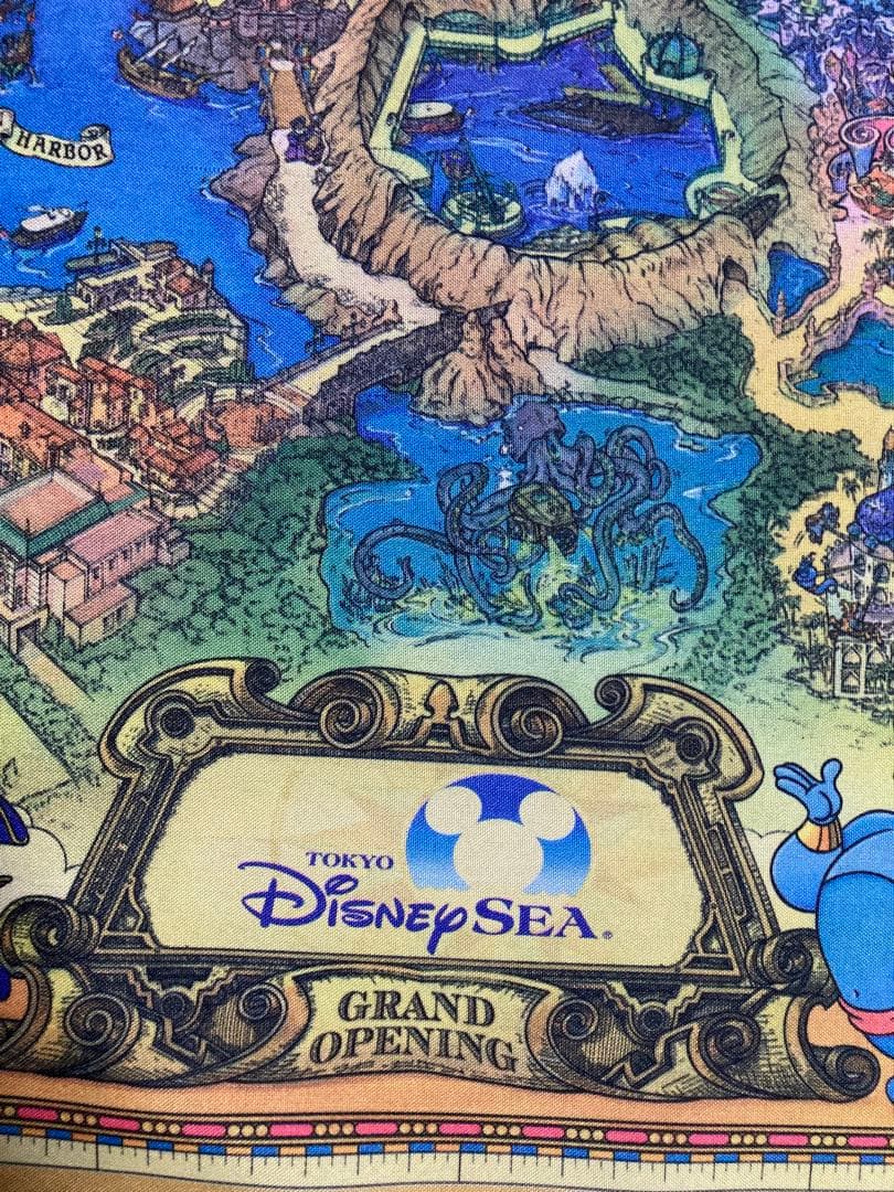 東京ディズニーシー　オープン タペストリー