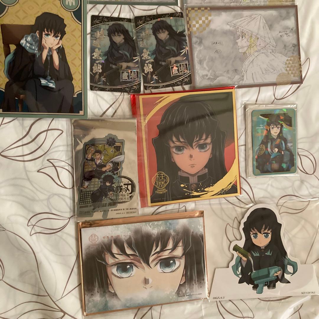 鬼滅の刃 鬼滅祭 AGF 柱展 クリア色紙 ポストカード ウエハース