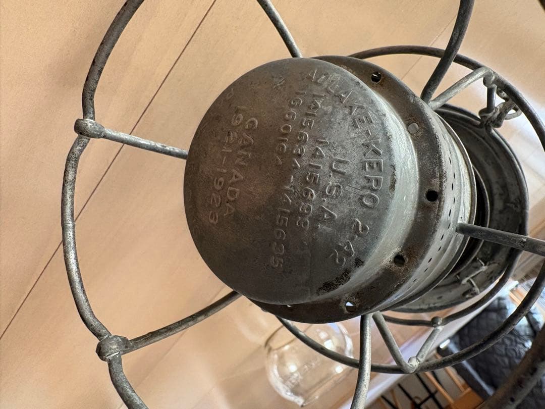 【値下げ】ADLAKE & KERO レイルロードランタン　ビンテージ