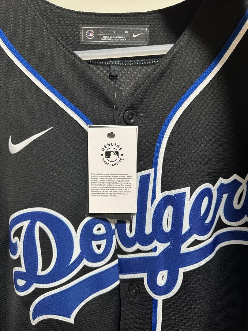 【新品】ムーキー・ベッツ ドジャース ユニフォーム ブラック XL