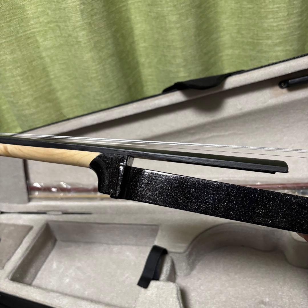 ENNBOM サイレントバイオリン　4/4 エボニー　エレキバイオリン