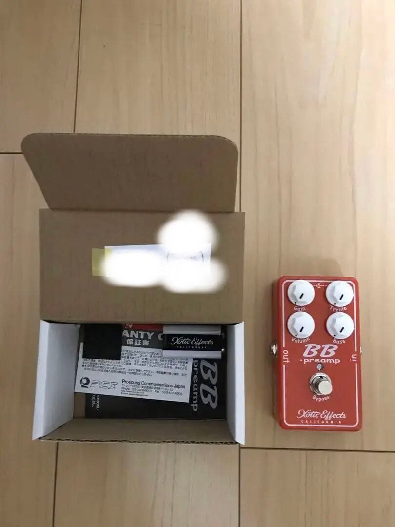 ギター xotic bb preamp
