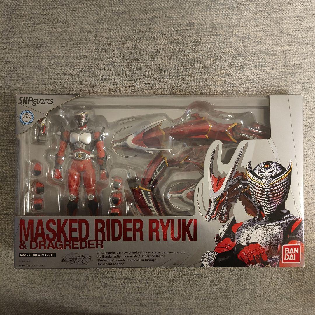 ★美品★S.H.Figuarts仮面ライダー龍騎＆ドラグレッダーセット