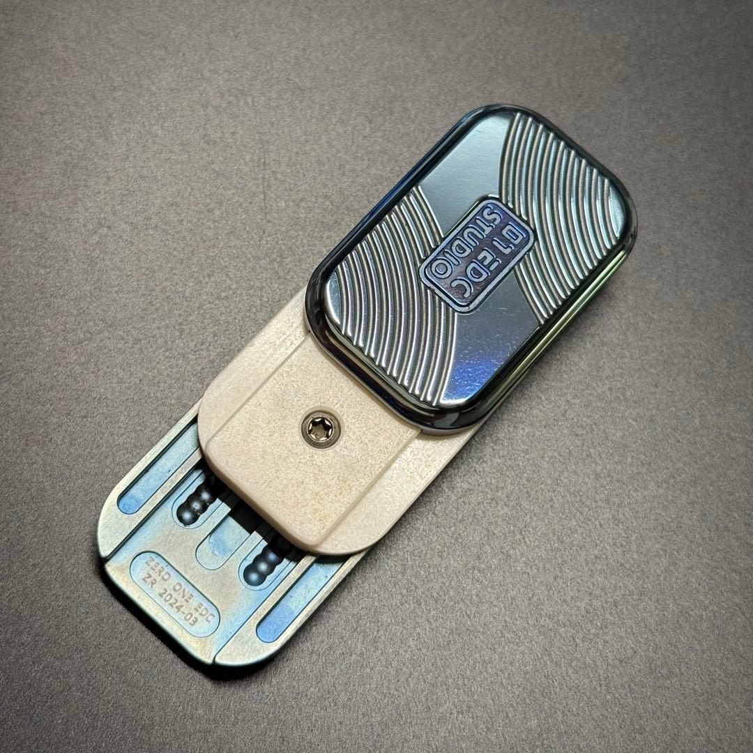 「正規品」01EDC MINI Burger ジルコニウム製　フィジェットトイ