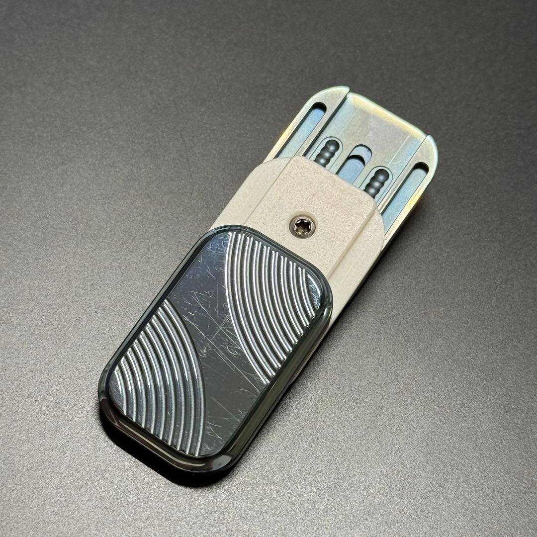 「正規品」01EDC MINI Burger ジルコニウム製　フィジェットトイ