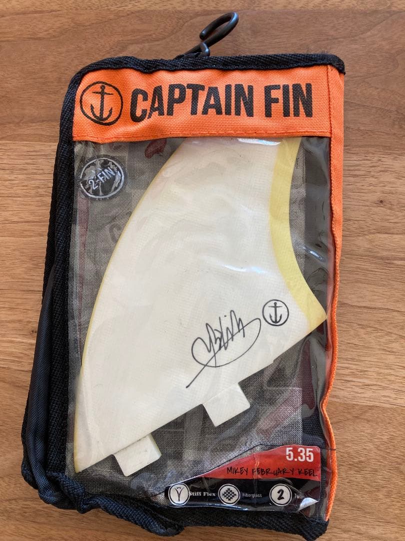 MIKEY FEBRUARY KEEL 5.35 FCSツインフィン