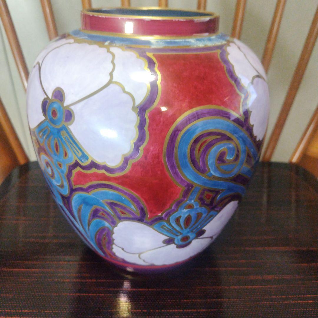 売約済スージークーパーの超レアー、幻の初期作品グロリアラスター花びん1920年代