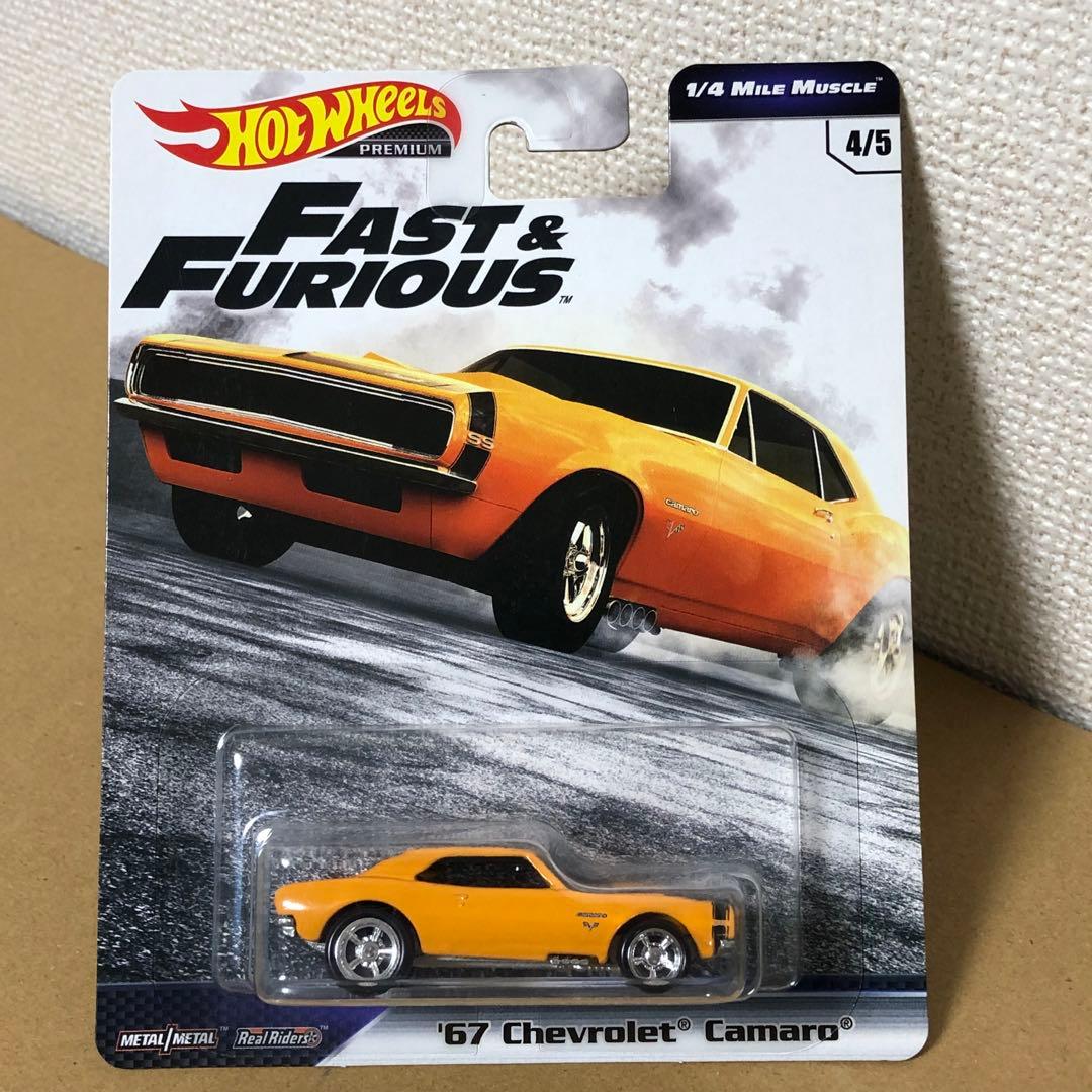 5台セット　ホットウィール　ワイルドスピード　1/4 MILE MUSCLE