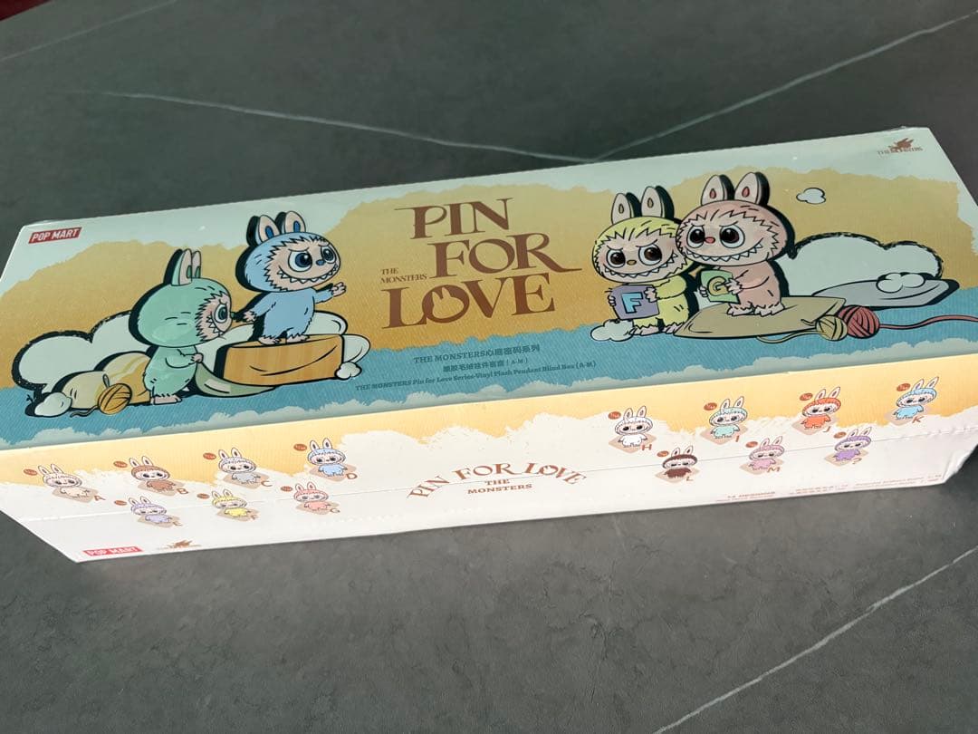 【新品・未開封】ラブブ Pin For Love A〜M POP MART