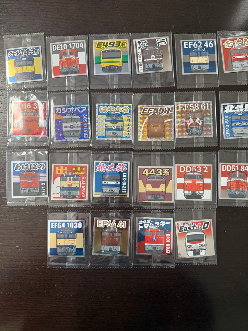 JR東日本トレインスタンプラリー鉄シール【第一弾／第二弾】コンプリート＋ファイル