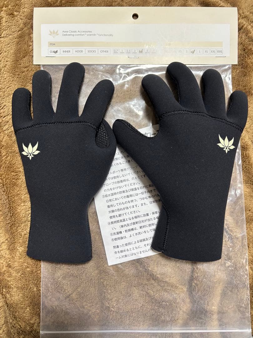 AXXE CLASSIC 3.5mm サーフグローブ