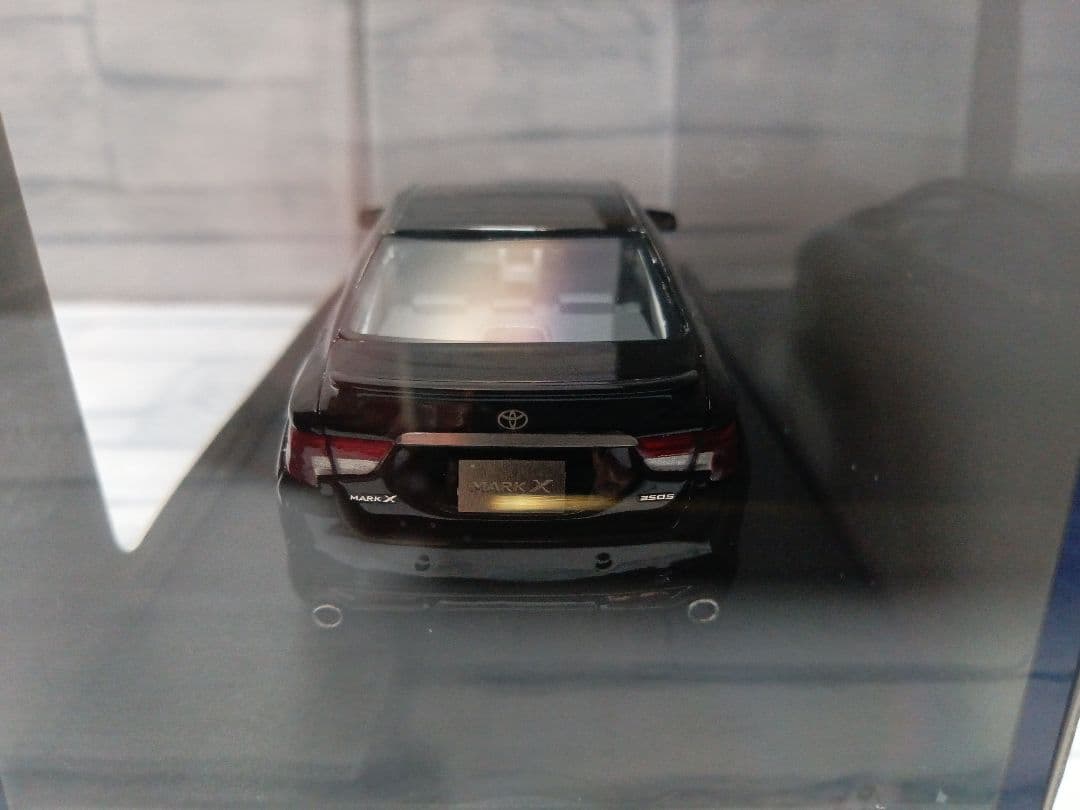 1/43 ハイストーリー　トヨタ　マークX　350S　ミニカー　ブラック