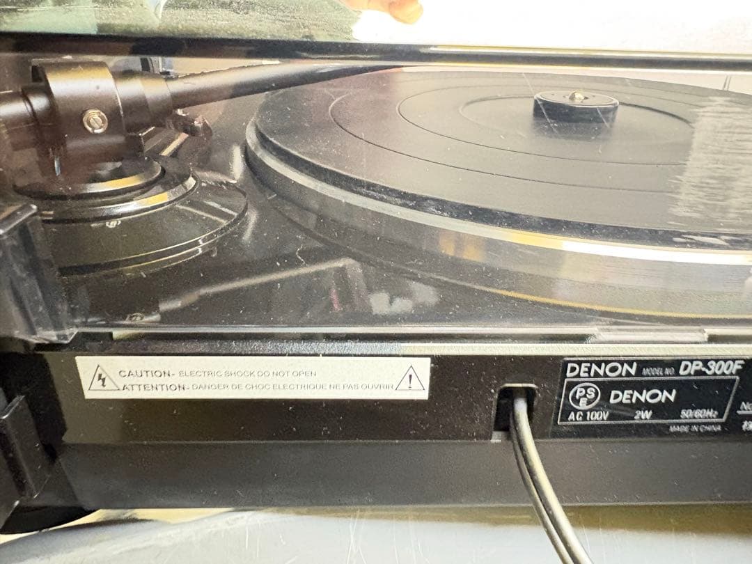 DENON DP-300F フルオート・レコードプレーヤー