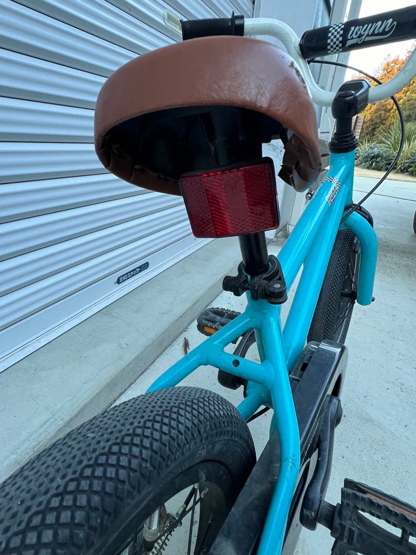 幼児用自転車 青 小型