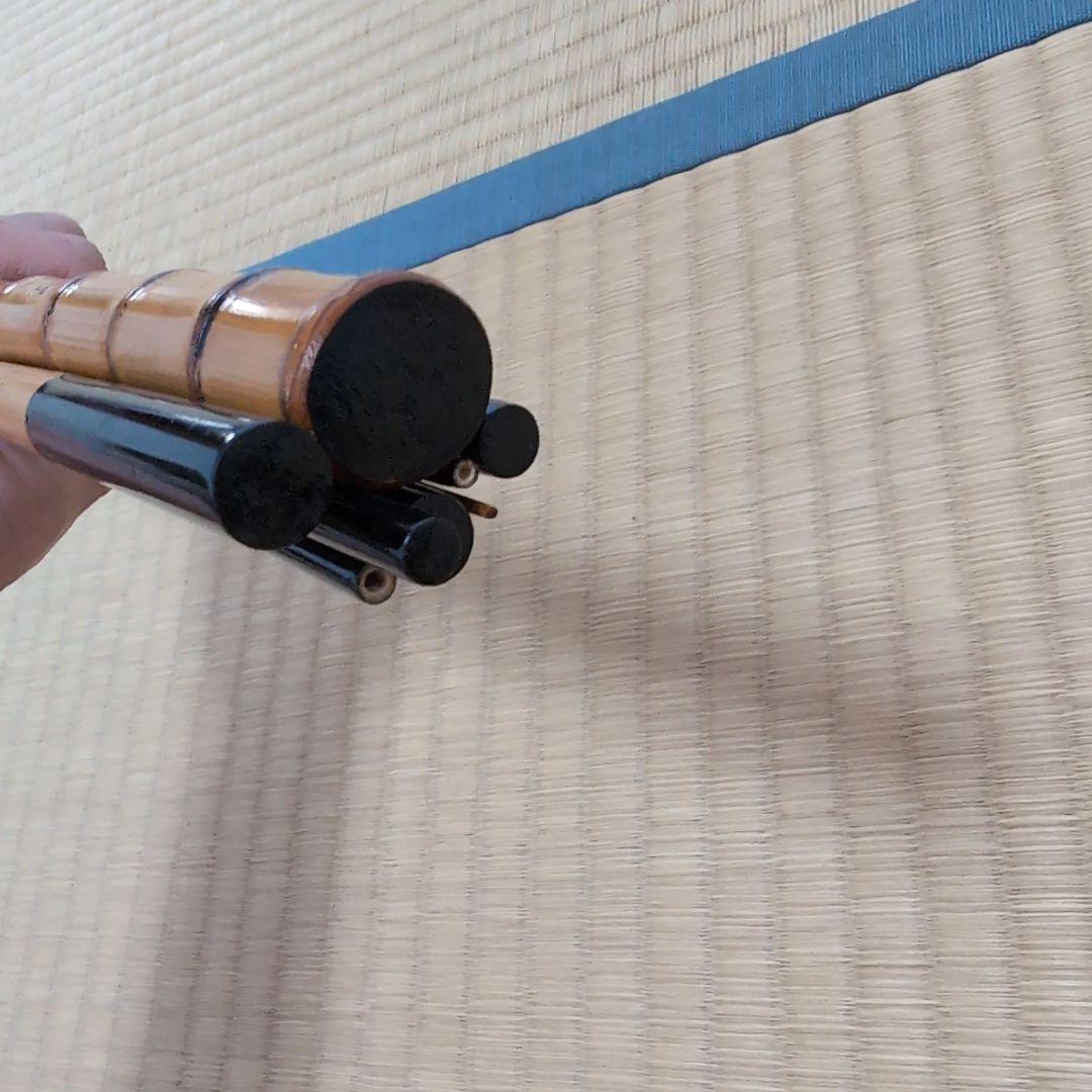 タナゴ　真鮒竿　9尺　銘「竿福」　竹竿