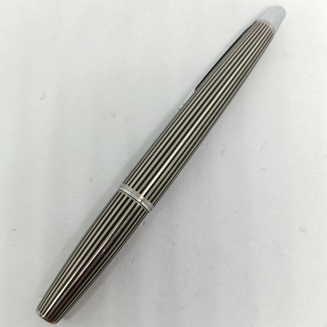 パイロット ミュー 万年筆 PILOT μ ストライプ 蝕刻 ショート軸 廃番