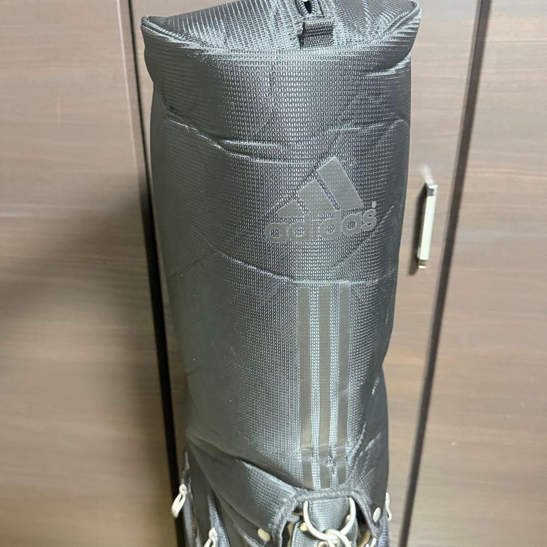 adidas キャディバッグ ゴルフバッグ ブラック