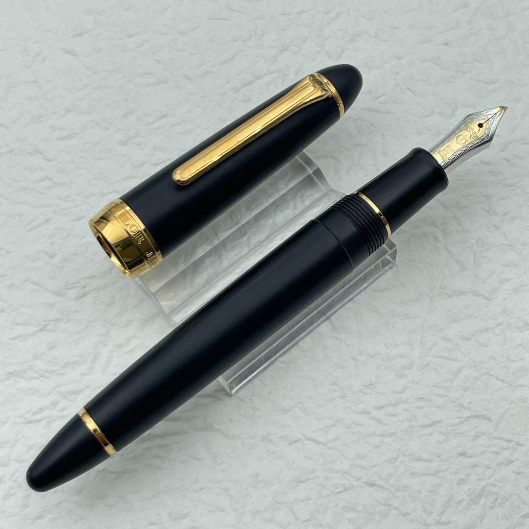 訳アリ SAILOR セーラー万年筆 プロフィット21 黒梨地 コンコルド