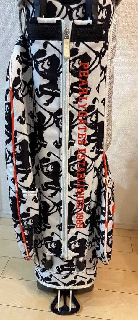 希少 ゴルフ キャディバッグ パーリーゲイツ PEARLYGATES 派手