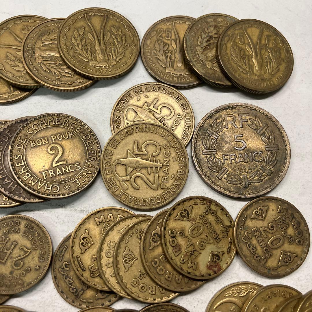 フランス領　フラン　黄銅　まとめ