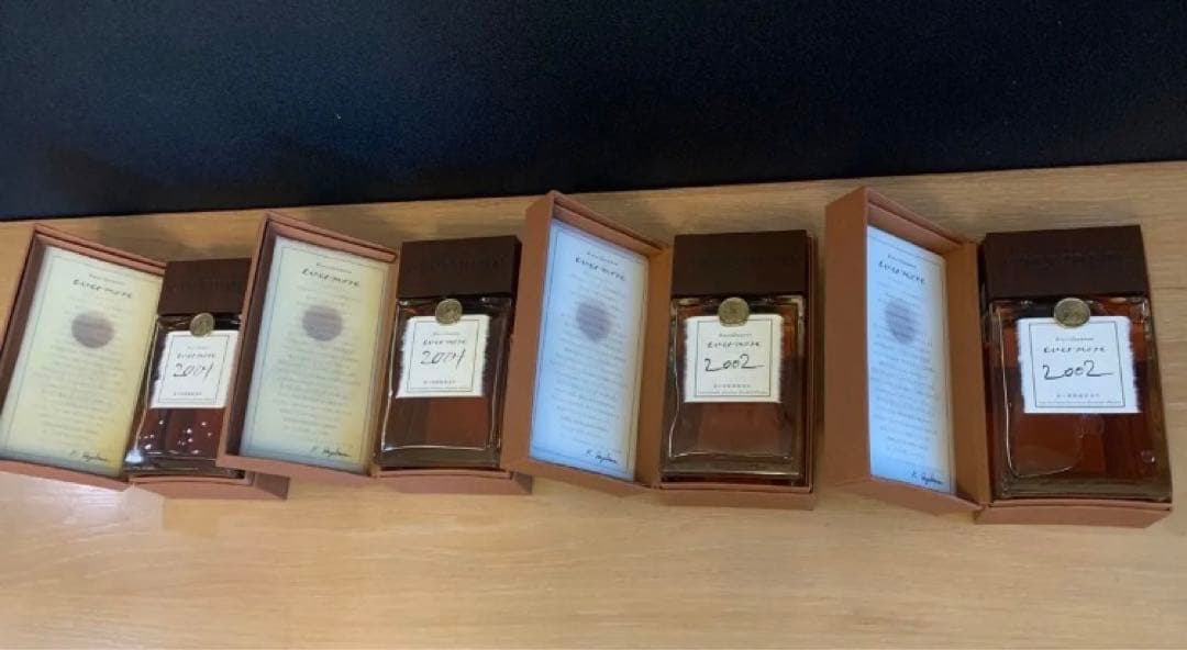 【新品　未開封】エバモア　21年　4本セット　2001年×2本&2002年×2本