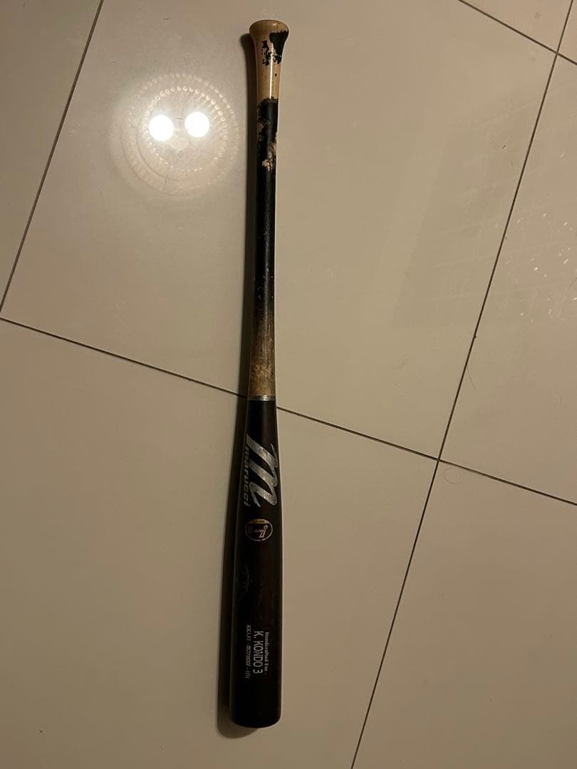 福岡ソフトバンクホークス　近藤健介選手　#3 実使用　NPBバット