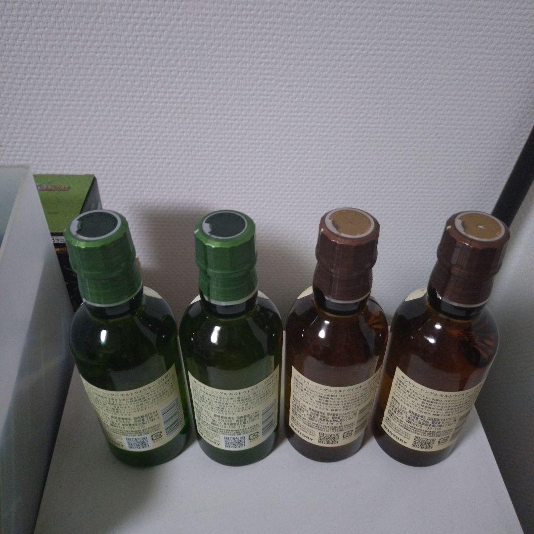 ミニボトル　サントリー 白州・山崎ウイスキーセット