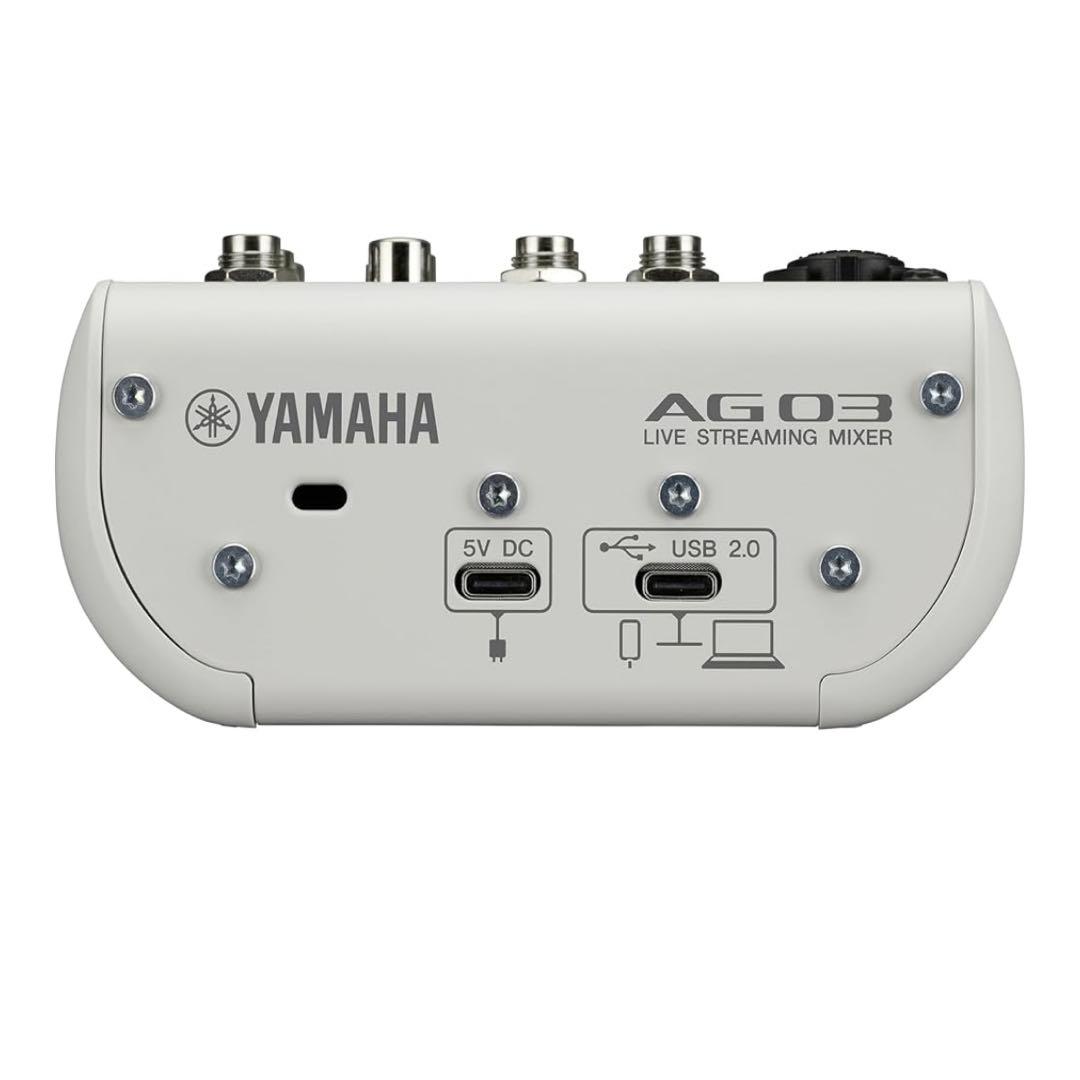 ヤマハ YAMAHA ライブストリーミングミキサー AG03MK2 歌い手
