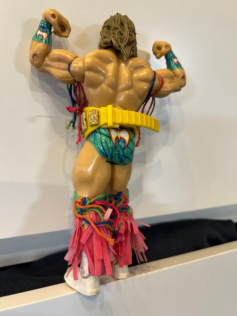 おまけ付き　マテル　WWE アルティメットウォリア ー レッスルマニア7