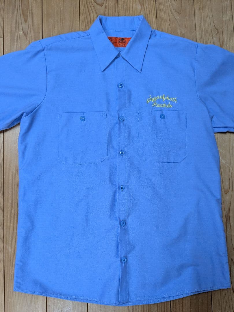 ピザオブデス ワークシャツHi-STANDARDハイスタМサイズ