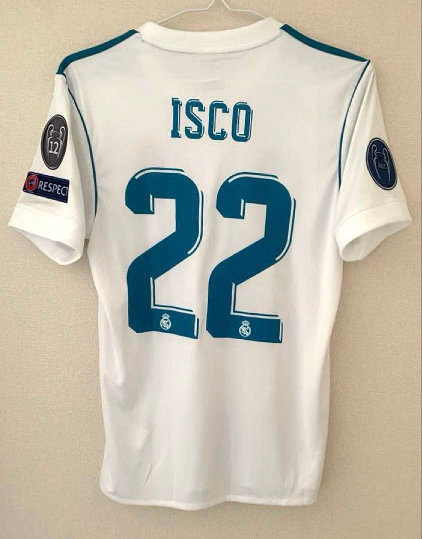 【レア】レアルマドリード イスコ 17/18シーズン ユニフォーム Sサイズ