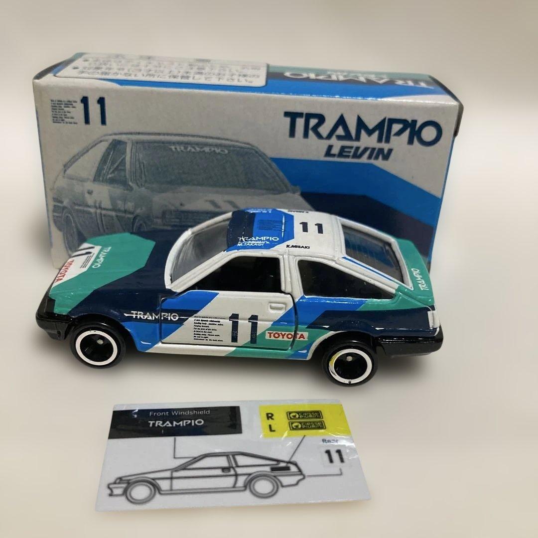 トミカTOYOTA TRAMP10 LEVIN iiADO特注日本製グループＡ