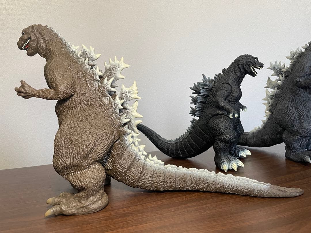 ゴジラ バンダイ ソフビ BANDAI 東宝映画 怪獣 ハイパーゴジラ