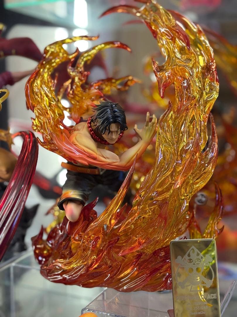 ワンピースフィギュア炎拳のエース　ガレージキット　jacksdo スタジオ正規品