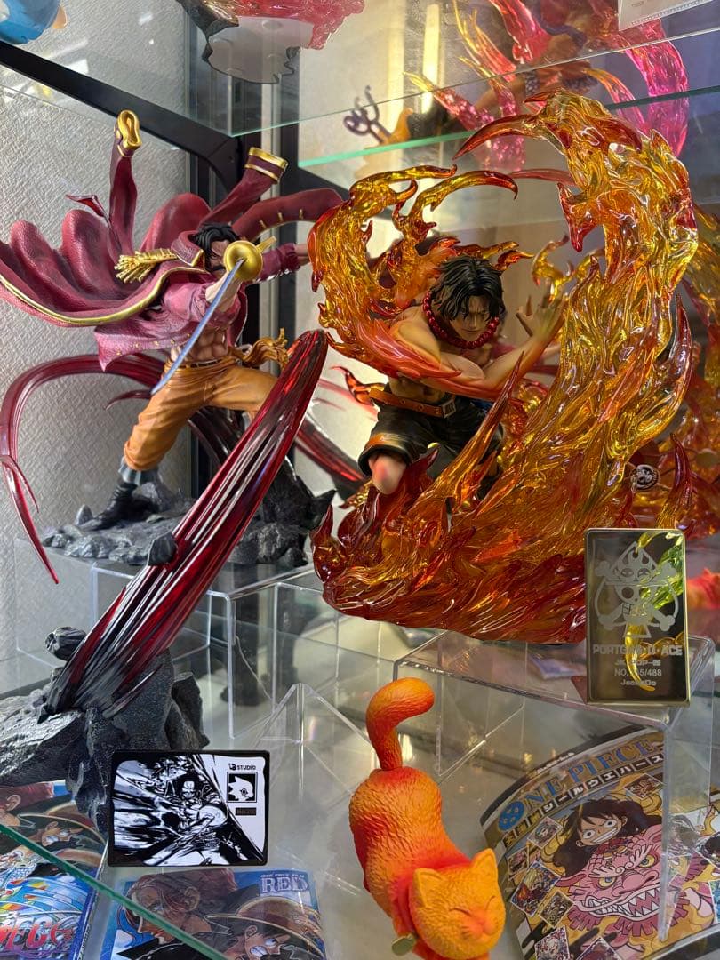 ワンピースフィギュア炎拳のエース　ガレージキット　jacksdo スタジオ正規品