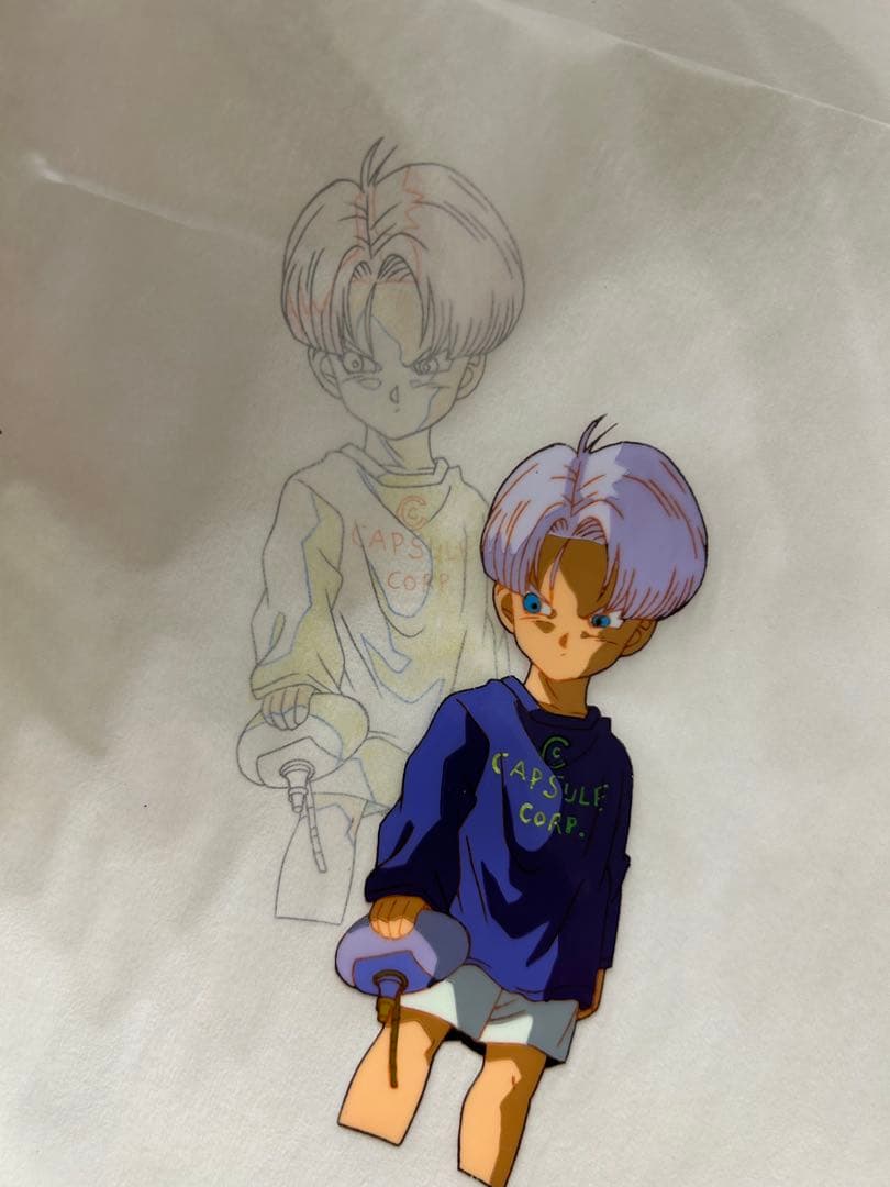 ドラゴンボール　トランクス　セル画