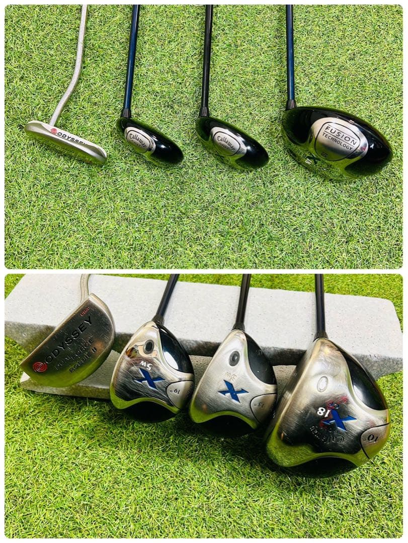 人気モデル　キャロウェイ　X18　メンズゴルフセット　右　S　入門　初心者