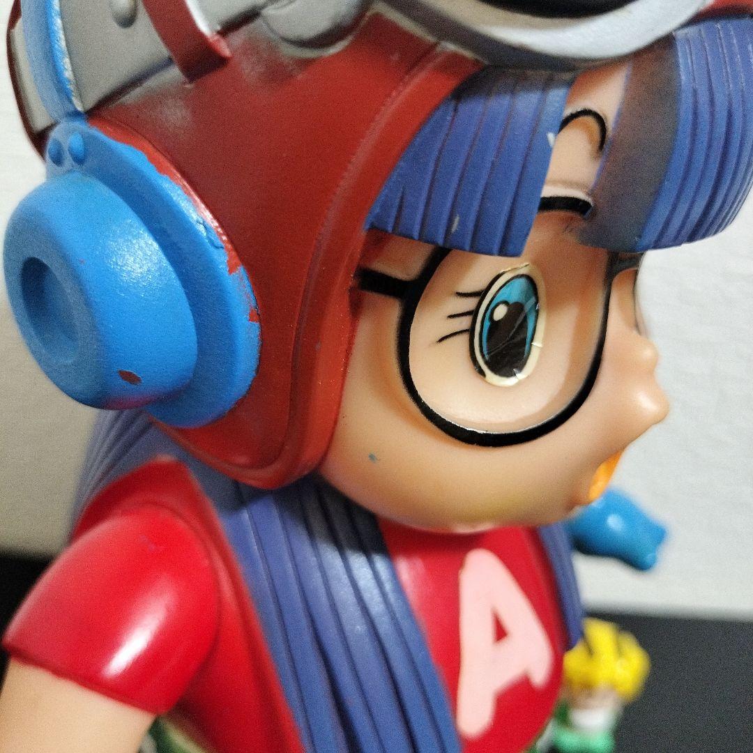 当時物！希少！Dr.スランプアラレちゃん　ソフビ貯金箱＆ガッチャン指人形