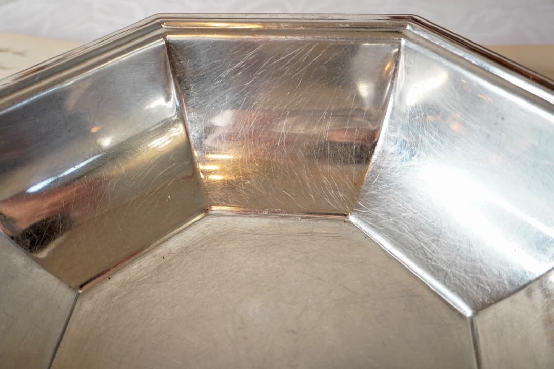 フランス ヴィンテージ オクトゴナル ボウル